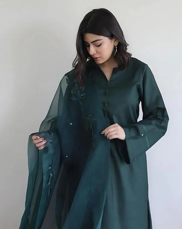 Sahiba Embroidery 3 Piece Dress