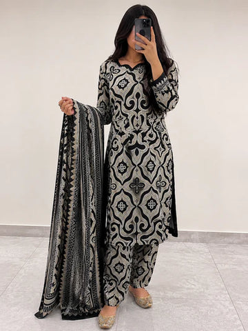 SIA 3PIC PRINTED SUIT