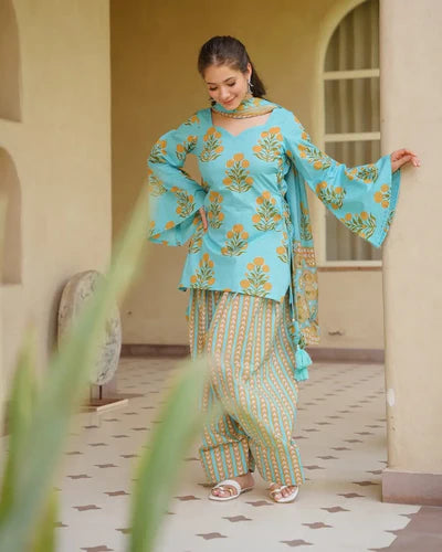 NIRVI FARSHI SALWAR 3PC SET